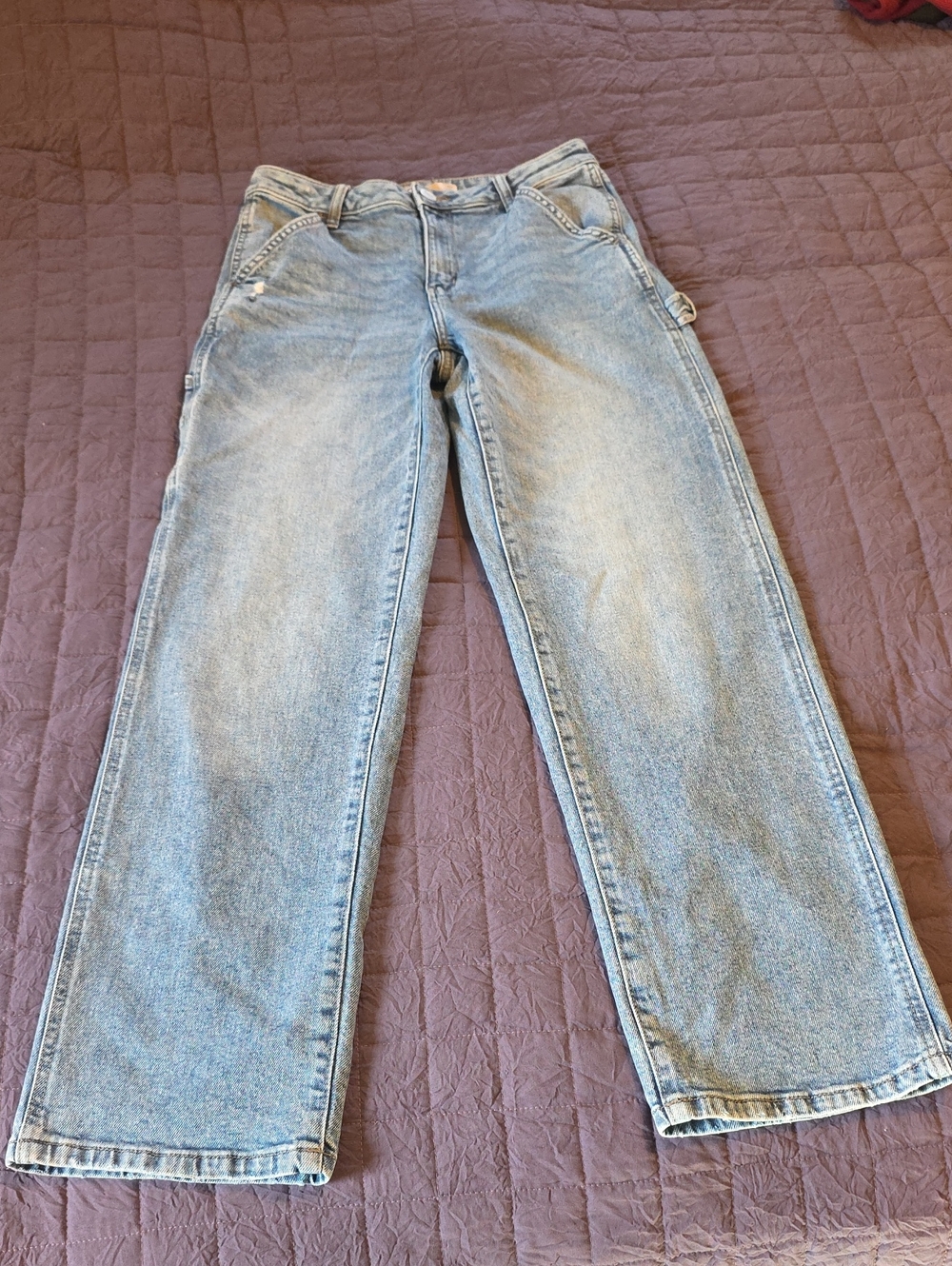 SO Light Blue High Rise Carpenter Jeans